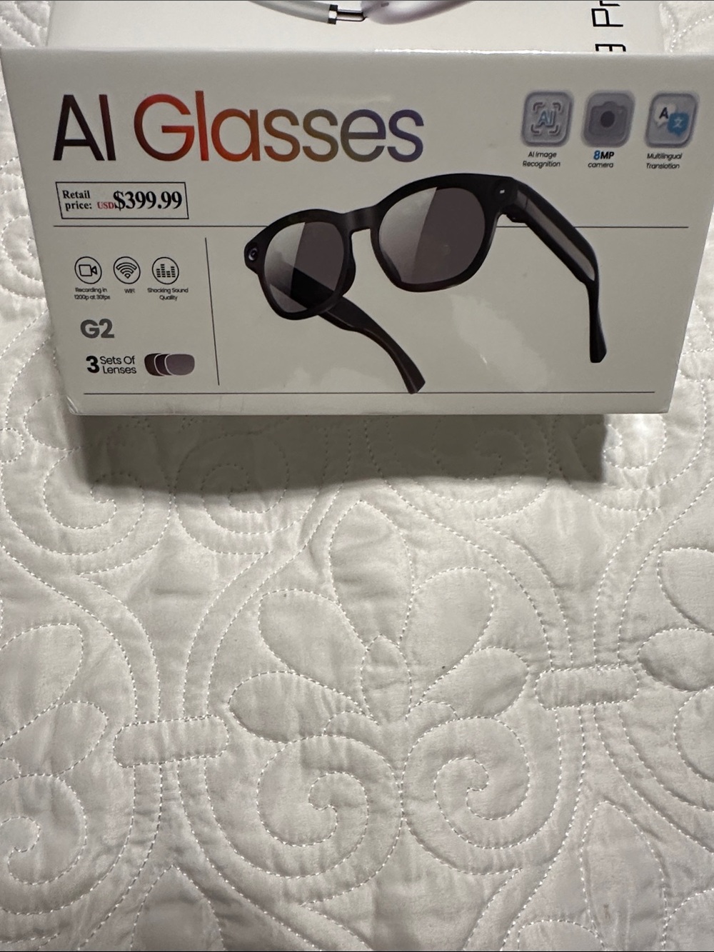G2 Smart Sunglasses - Black